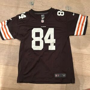 Nike Kids Brown and Orange Jersey